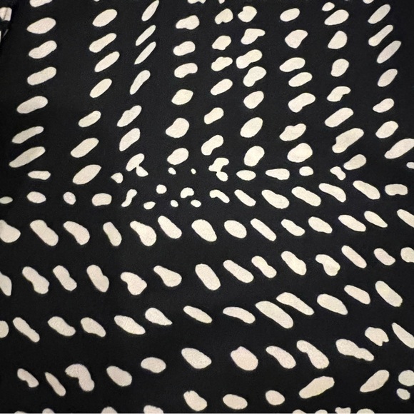 Express Smocked Waist Spotted Peplum Top, size Med US - Picture 8 of 9